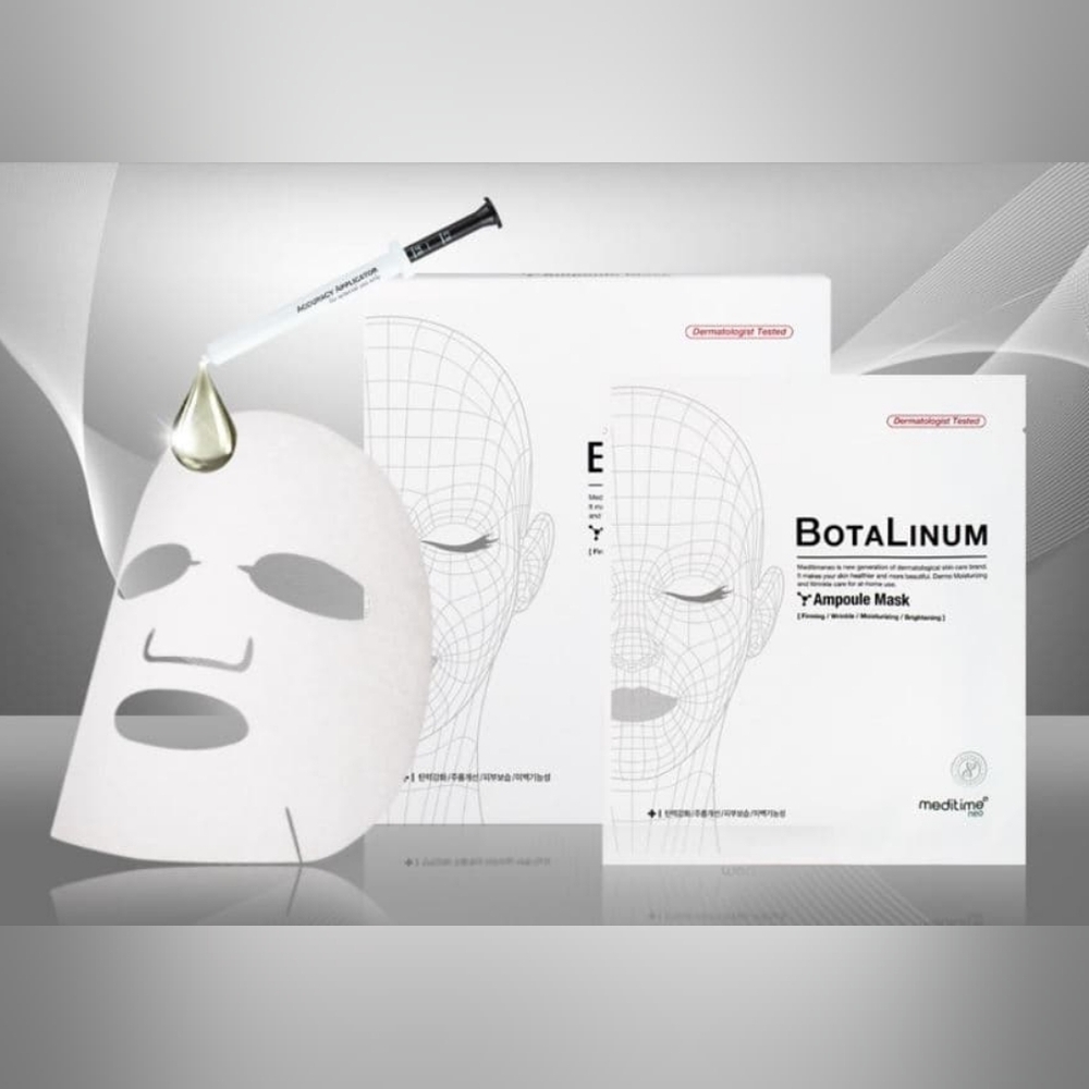 Meditime Neo KOREAN SKIN CARE Botalinum Ampoule Mask - 4 COUNT - Picture 3 of 3